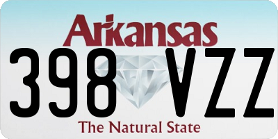 AR license plate 398VZZ