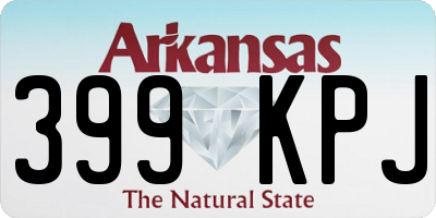 AR license plate 399KPJ