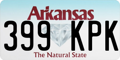 AR license plate 399KPK