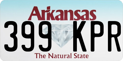 AR license plate 399KPR