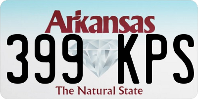 AR license plate 399KPS