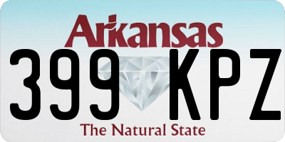 AR license plate 399KPZ