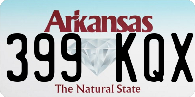 AR license plate 399KQX
