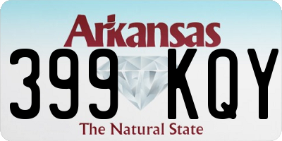 AR license plate 399KQY