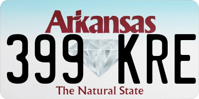 AR license plate 399KRE