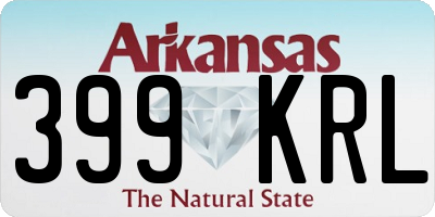 AR license plate 399KRL