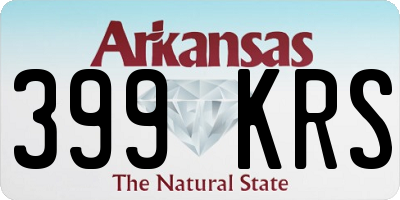 AR license plate 399KRS