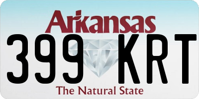 AR license plate 399KRT