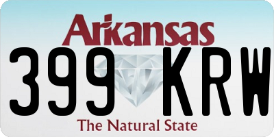 AR license plate 399KRW