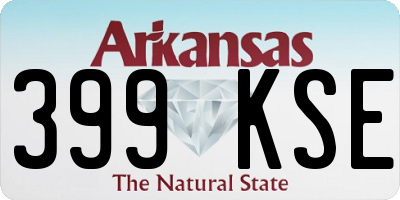 AR license plate 399KSE