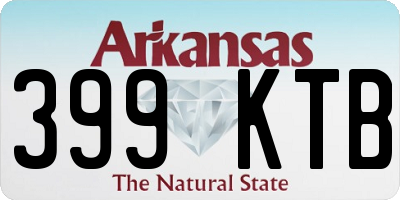AR license plate 399KTB