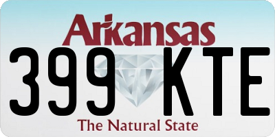 AR license plate 399KTE