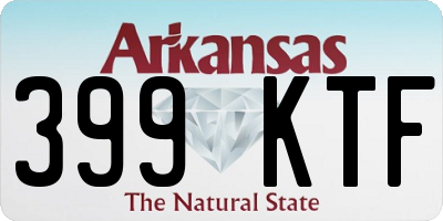 AR license plate 399KTF