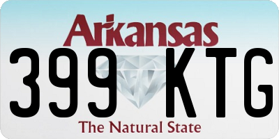 AR license plate 399KTG