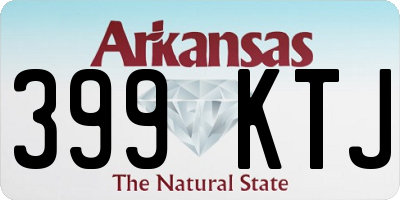 AR license plate 399KTJ