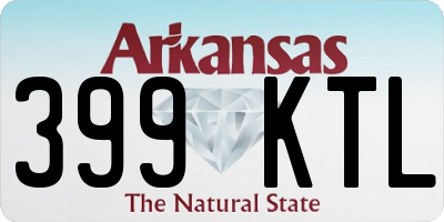 AR license plate 399KTL