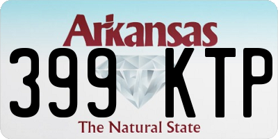 AR license plate 399KTP