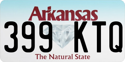 AR license plate 399KTQ