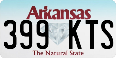 AR license plate 399KTS