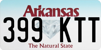 AR license plate 399KTT