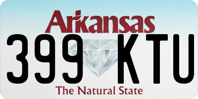 AR license plate 399KTU