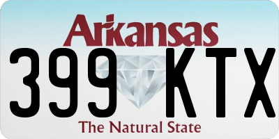AR license plate 399KTX