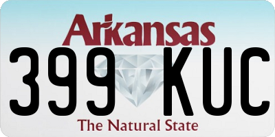 AR license plate 399KUC