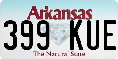AR license plate 399KUE