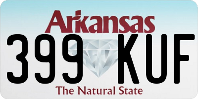 AR license plate 399KUF