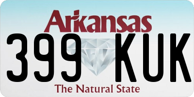 AR license plate 399KUK