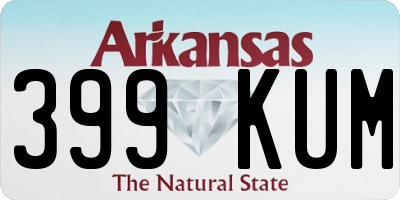 AR license plate 399KUM