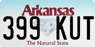 AR license plate 399KUT