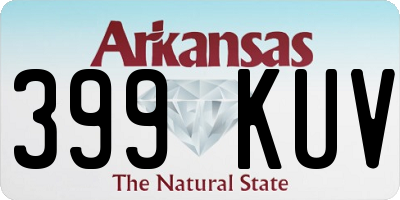 AR license plate 399KUV
