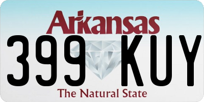 AR license plate 399KUY