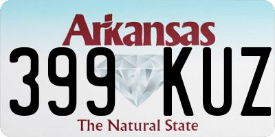 AR license plate 399KUZ