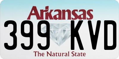 AR license plate 399KVD
