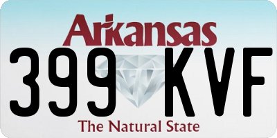 AR license plate 399KVF