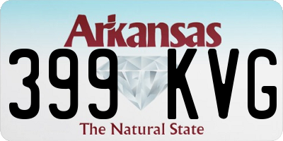 AR license plate 399KVG