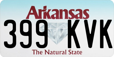 AR license plate 399KVK