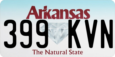 AR license plate 399KVN
