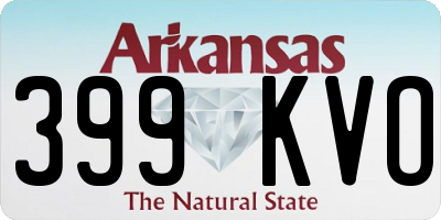 AR license plate 399KVO