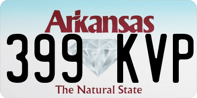 AR license plate 399KVP