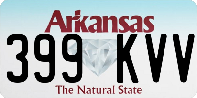 AR license plate 399KVV