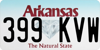 AR license plate 399KVW