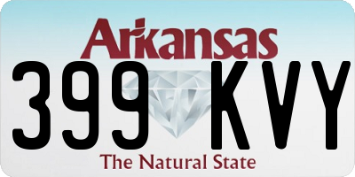 AR license plate 399KVY