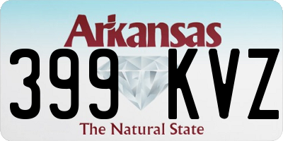 AR license plate 399KVZ