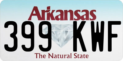 AR license plate 399KWF