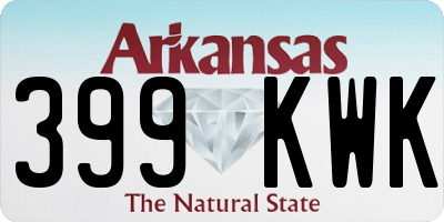AR license plate 399KWK