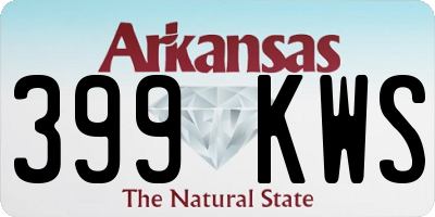 AR license plate 399KWS