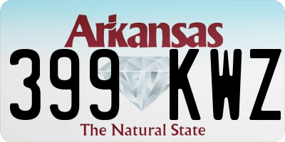 AR license plate 399KWZ
